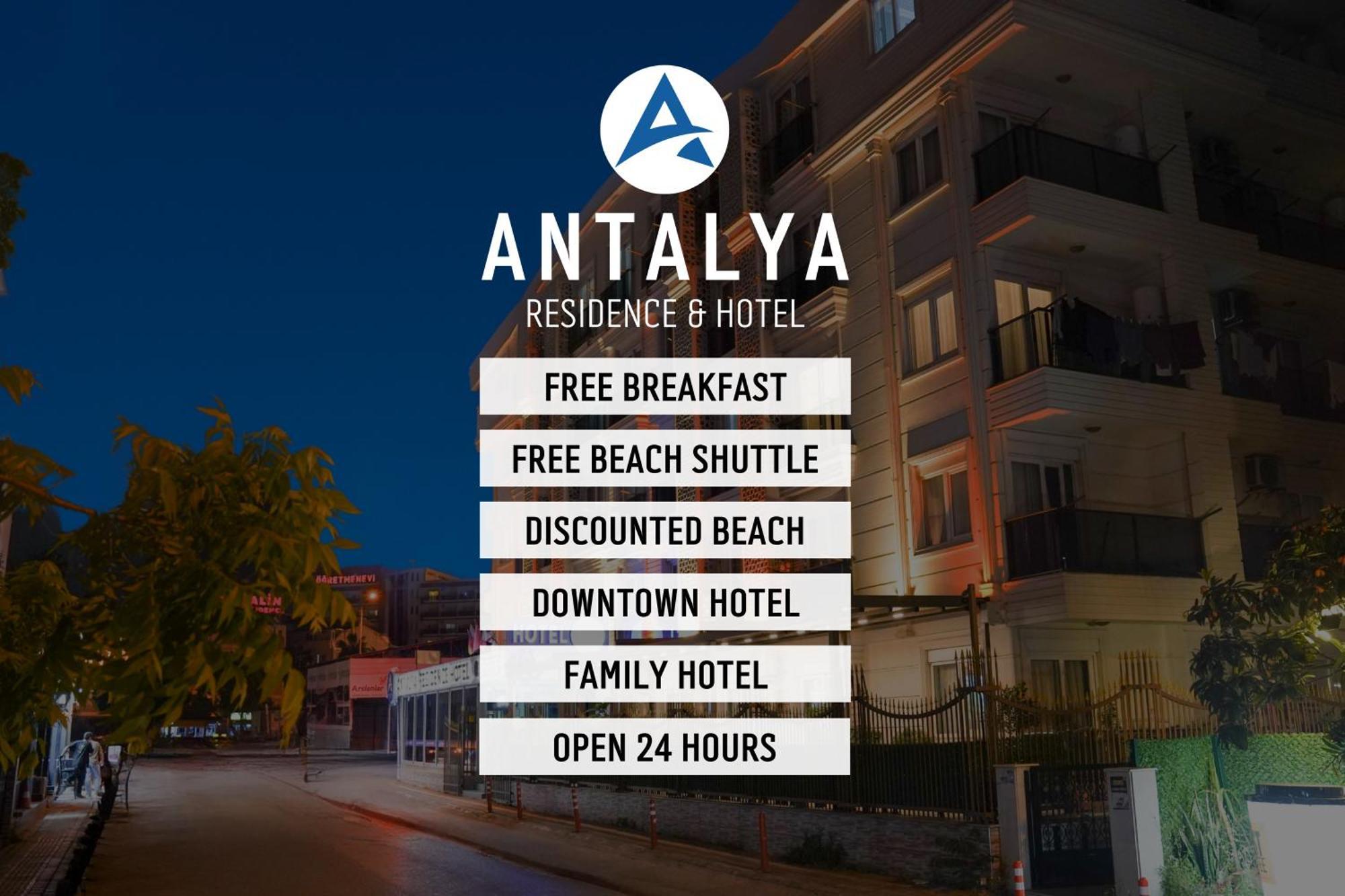 Antalya Residence Hotel ภายนอก รูปภาพ